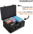Graded Card Guard Case for Standard PSA Slab Case | Metallic Colors | High Gloss Finish | Stackable | Made to Fit PSA | Solid TPU and PC Design. (...