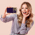 Hython for iPhone 14 Pro Case Cute Curly Wave Frame Shape Phone Cases, Thin Slim Luxury Plating Wavy Edge Soft TPU Bumper Shockproof Rubber Protec...