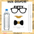 Adult 50th Birthday Photo Booth Props(41Pcs) for Her Him Cheers to 50 Years Birthday Party, Gold and Red Decorations, 50th Happy Birthday Party Su...