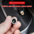 Zicine 12 PCS Car Tire Valve Stem Caps, Aluminum Alloy Wheel Valve Covers with Rubber O-Ring, Corrosion Resistant Leak-Proof Tire Air Cap Set, Uni...