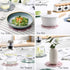 Set of 4 Silicone Trivet Mat - Hot Pot Holder Hot Pads for Table & Countertop - Trivet for Hot Dishes - Non-Slip & Heat Resistant Modern Kitchen H...