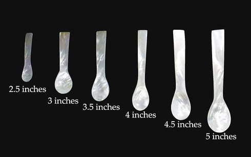 Hand craft Mother of pearl caviar spoon (1 QTY, 4.5 Inches)...