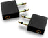 Gold Plated Airplane Flight Headphone Adapters (Pack of 2) | Allows you to use your Earphones with all In-Flight Media Systems | This Enables Grea...