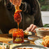 Momofuku Hot Honey Chili Crunch by David Chang 7.7 oz, Oil with Premium Wildflower Honey, Garlic and Shallots, Chili Crisp for Cooking, as Sauce o...