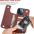 ONETOP Compatible with iPhone 13 Pro Max Wallet Case with Card Holder,PU Leather Kickstand Card Slots Case, Double Magnetic Clasp and Durable Shoc...