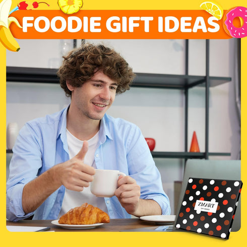 Zmart Funny Food Socks - Men Food Gifts, Bacon Taco Pizza Burger Socks, Teen Valentine Gifts...