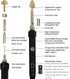 Plastic Welding Kit for Surface Repair, Adjustable Temperature Welder Tool for Car Bumper, Kayak, Canoe 110V 80W...