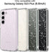 ICEDIO for Samsung Galaxy S23 Plus Case,Slim Fit Crystal Clear Cover with Fashion Designs for Girls Women,Durable Rugged Protective Phone Case for...