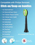 Replacement Toothbrush Heads for Philips Sonicare DiamondClean C2 C1 4100 G2 W Plaque Control Simply Clean Electric Brush Head, 8 Pcs Black...
