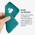 kwmobile Case Compatible with Samsung Galaxy S9 Case - Soft Slim Protective TPU Silicone Cover - Teal Matte...