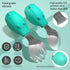 Deejoy Toddler Utensils, Toddler Spoons and Forks, Stainless Steel Spoon Toddler Silverware Set, Kids Silverware Self Feeding Flatware Set with Tr...