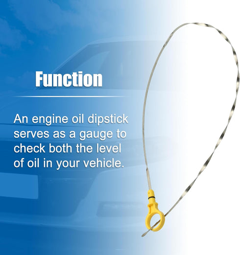 uxcell 1 Pcs Engine Oil Dipstick Engine Oil Fluid Level Dipstick for Ford F-150 FX2 FX4 Lariat Platinum SVT XLT 6.2L V8...