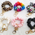 Wrist Strap Key Chain Elastic Scrunchie Bracelet Multifunctional Key Ring for Women...