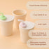 Miniware 1-2-3 Sip! Training Cup for Baby Toddler Self Feeding & Development, Tiny Cup Perfect for Baby Led Weaning, Non Drip Lid, Eco-Friendly, B...