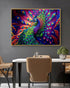 Peacock Stamped Cross Stitch Kits for Adults Beginners, Animals Art DIY Cross Stitch Patterns Kits Printed Dimensions Needlepoint Kits Crafts Embr...