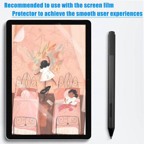 No Wear Out Titanium Alloy Pen Tips fits for Surface Pen, Realititcs Pencil Like Refill Replacement Nibs fits for Microsoft Surface Pro 7 6 5 4 Se...