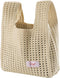 Verdusa Women's Hollow Out Knit Handbag Casual Solid Crochet Purse Bags...
