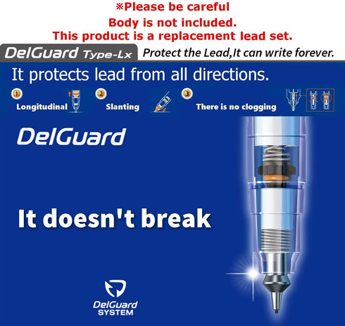 Zebra DelGuard Mechanical Pencil Leads 0.7mm HB, 5 Pack/total 150 Leads, Sticky Notes Value Set...
