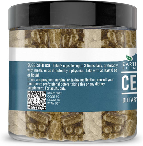 Earthborn Elements Celery Seed Extract 200 Capsules, Pure & Undiluted, No Additives...