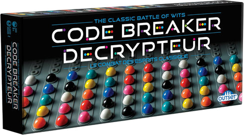 Outset Media Code Breaker - The Classic Battle of Wits, Logic & Deduction Head-to-Head, Strategy Code Creating & Cracking Peg Game, Outset Media, ...