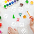 100 Pieces Winter Forest Stencil Template for Painting Reusable Drawing Stencils Animal Plant Stencil, Stencils for Painting on Wood Craft Supplie...