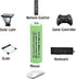 NiMH AA 600mAh 1.2V Rechargeable Batteries for Solar Lights, Garden Lights, Remotes, Mice(Pack of 12)...