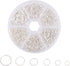 Silver Jump Rings for Jewelry Making Supplies Open Jump Rings 4mm 5mm 6mm 7mm 8mm 10mm Jump Ring for DIY Bracelet Earrings Necklace Jewelry Findin...