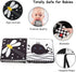 Black and White High Contrast Baby Book for Newborn with Baby Flashcards, Infant Tummy Time Soft Cloth Book Crib Toys, Washable Non-Toxic Early Ed...