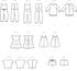 Simplicity Clothes Sewing Pattern Kit, Code S9500, Sizes 18" Dolls, Multicolor...
