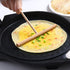 4 Pcs Crepe Spreader Stick and Spatula Kit with Random Color Oil Brush for Fit Large Crepe Pan Maker...