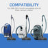 KEEPOW Vacuum Attachments Brush Compatible with Miele Vacuum Cleaner, Parquet Twister SBB 300-3...