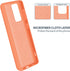 Samsung Galaxy A52 5G Case, Liquid Silicone Slim Soft TPU Fit Full Body Protection Shockproof Phone Cover for Galaxy A52 5G 6.5" (Kumquat)...
