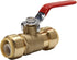 (Pack of 2) EFIELD 1/2 Inch Push-Fit Full Port Ball Valve for Hot and Cold Water with a Disconnect Clip,Brass UPC Certified...