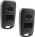fits 2012-2014 Kia Rio / 2010-2013 Kia Soul Flip Key Fob Remote Case Shell (NYOSEKSAM11ATX), Set of 2...