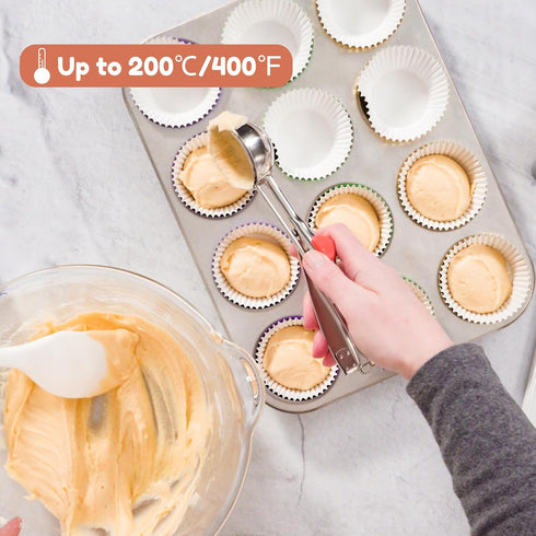 240pcs Metallic Foil Cupcake Liners - Standard Size 2 Inches Paper Muffin Liners, Thick & Sturdy - 6 Colors Baking Cups Cupcake Wrappers, Model BK...
