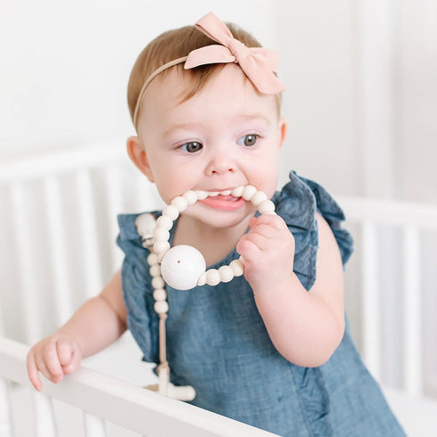 Ryan and Rose Cutie Teether Rattle (Ivory)...