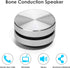 Bone Conduction Speaker, True Wireless Speakers Mini Portable Stereo Sound Creative Speaker Compatible with iPhone, iPad, Samsung, Tablets and Mor...