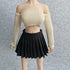 1/6 Scale Figure Clothes Sweater Top+Skirt Outfit Costume for 12 inch Female Action Figure Phicen/TBLeague (White)...