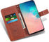 Phone Case for Samsung Galaxy S10e Wallet with Tempered Glass Screen Protector Leather Magnetic Flip Cover Card Holder Stand Cell Accessories Glax...