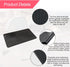 Car Dashboard Anti-Slip Rubber Pad, 10.6"x 5.9" Universal Non-Slip Car Magic Dashboard Sticky Adhesive Mat for Phones Sunglasses Keys Electronic D...