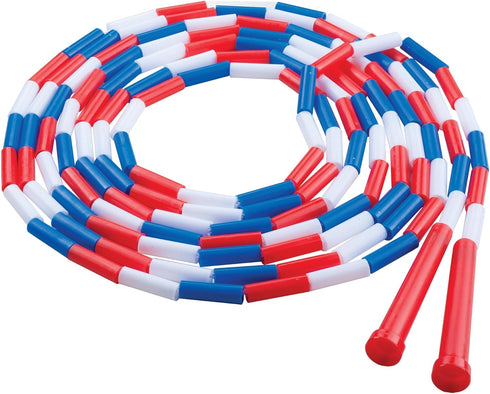 Champion Sports Classic Plastic Segmented Beaded Jump Ropes - Phys. Ed, Gym, Fitness and Recreational Use, In a Variety of Lengths for Kids to Adu...