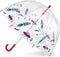 totes Kid's Clear Bubble Umbrella with Dome Canopy, Lightweight Design, Wind and Rain Protection, Cosmic Adventure, Kids-38...
