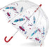 totes Kid's Clear Bubble Umbrella with Dome Canopy, Lightweight Design, Wind and Rain Protection, Cosmic Adventure, Kids-38...