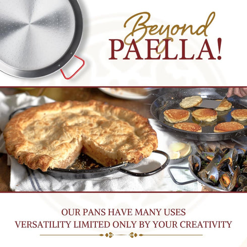 Garcima 6-inch Enameled Steel Paella Pan, 15cm...