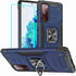 for Samsung S20 FE Case, Galaxy S20 FE 5G Case with Screen Protector: Military Grade 360° Rotatable Kickstand Shockproof Protective Cases for - Sa...