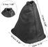 X AUTOHAUX Shift Boot Cover Gear Shift Knob Handbrake Gaiter Boot PU Leather for Toyota Corolla Ex 1998-2009...