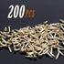 200 Pcs Tiny Brad Nails Brass String Art Nails 1.2x6mm Wood Finish Nails for DIY Pictures Boxes Decorative Household Accessories...