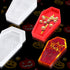 NiArt Epoxy Resin Soft Silicone Molds DIY Casting Halloween Coffin Trinket Box (4 Lids+1 Base) Handmade Art Craft Jewelry Storage Casket Container...