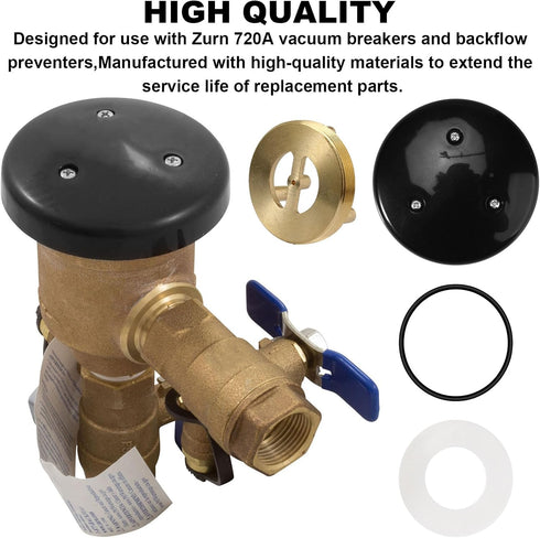 Aillsa 720A Bonnet Repair Kit for Zurn 1/2 '', 3/4 ''and 1 ''Pressure Vacuum Breaker...