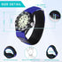 ele ELEOPTION Sport Watch for Men Women Analog Quartz Watch Luminous Military Nylon Strap Hook Loop Wrist Watch Unisex for Teenagers/Students/Adul...